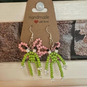 Fairy froggy earrings 💚